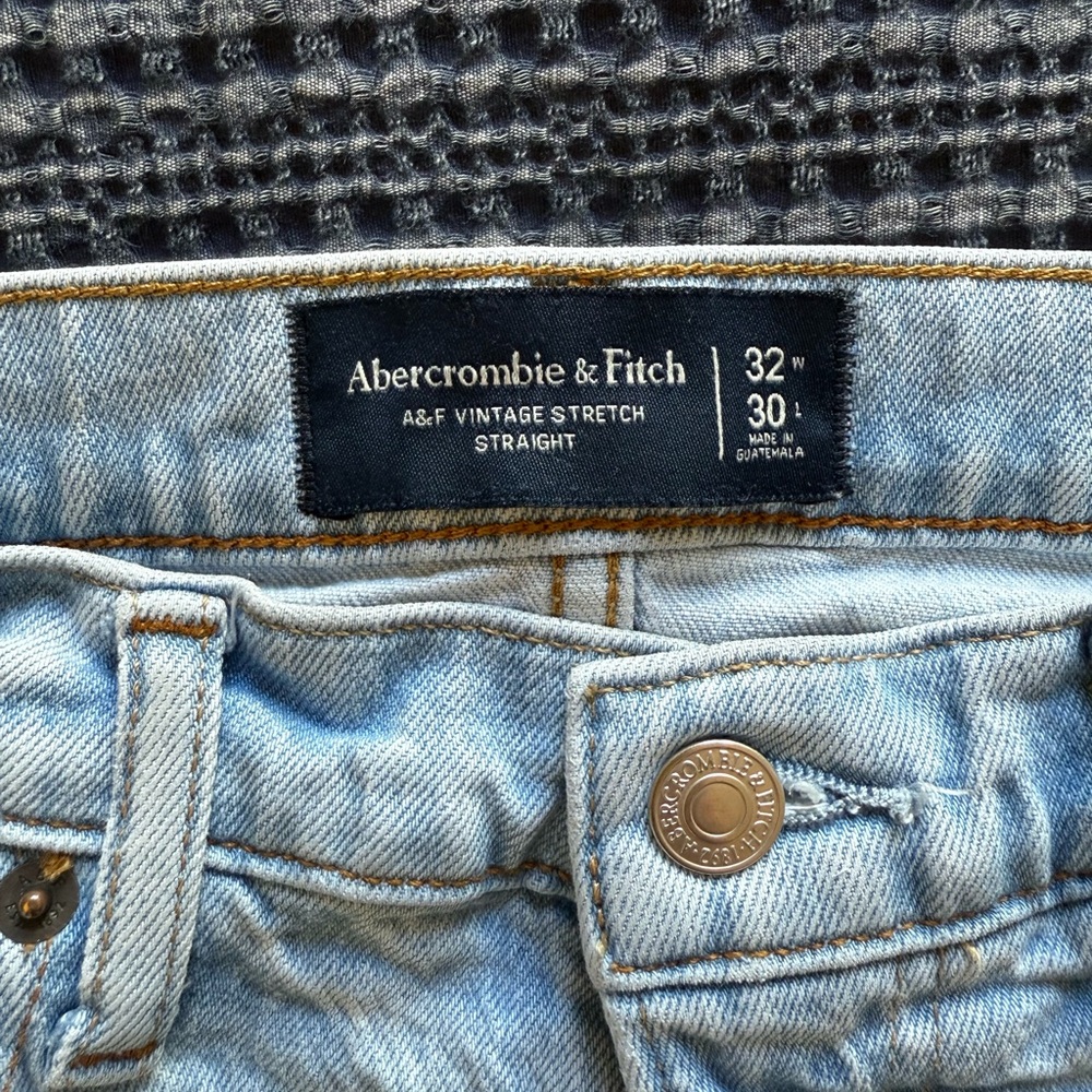 Abercrombie & Fitch Light Blue Denim Jeans